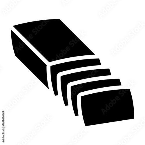Meatloaf  Vector Glyph Icon Design