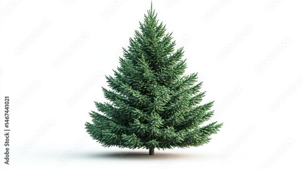 Fototapeta premium Full Christmas tree