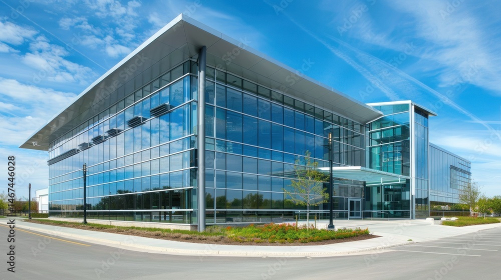 Corporate headquarters with logo and glass facade stock photo --ar 16:9 --raw --v 6 Job ID: beb65d53-7994-43e8-b10e-d853b4ae5a9c Corporate headquarters with logo and glass facade stock photo --ar 16:9 --raw --v 6 Job ID: beb65d53-7994-43e8-b10e-d853b4ae5a9c