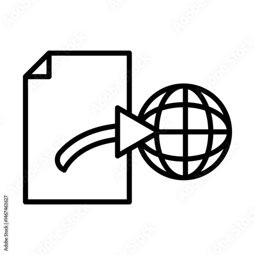 Publishing Rights  icon design
