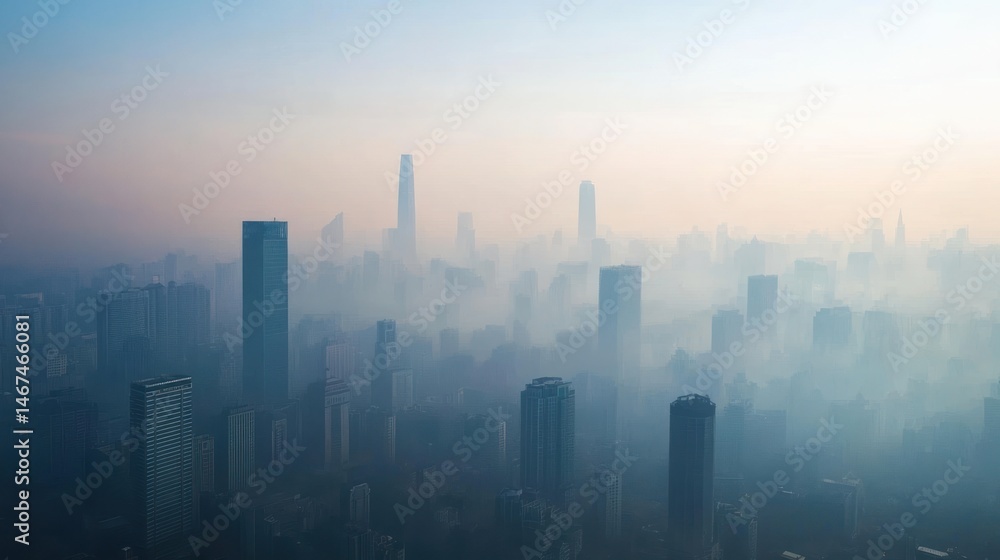 City shrouded in smog (1) City shrouded in smog (1)