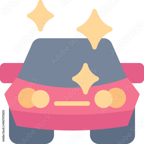 Car clean icon