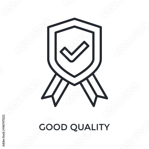 Good Quality Icon Outline Style. Vector Illustration For Graphic Design