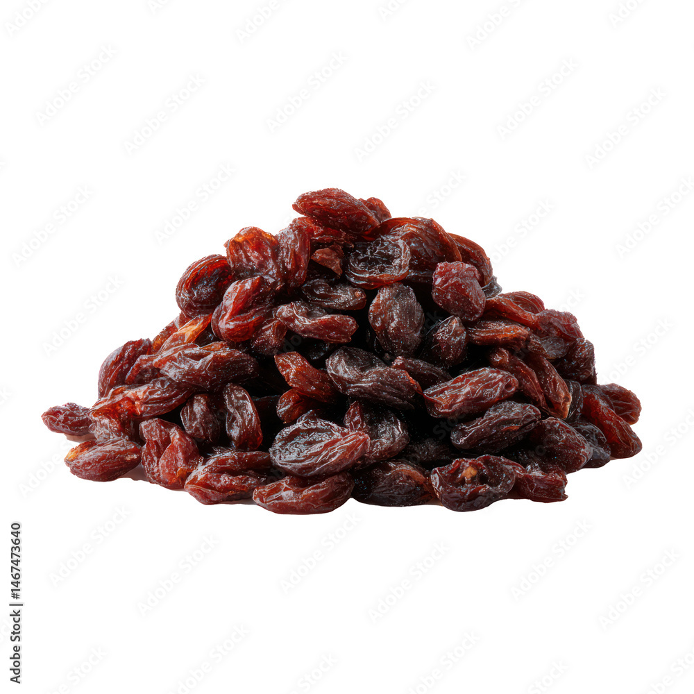raisins Isolated background raisins Isolated background