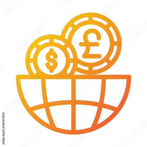 Global Currency Exchange Icon
