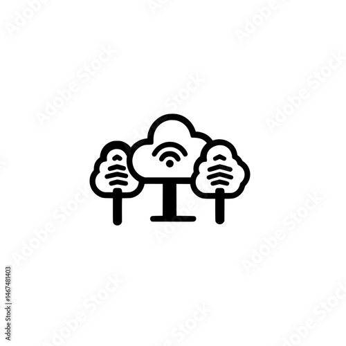 Find icon illustrating the process of searching or discovering items
