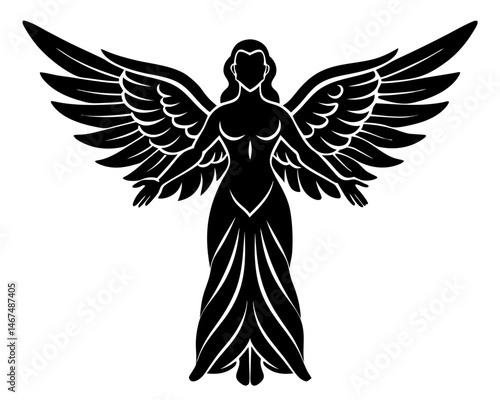 angel with wings