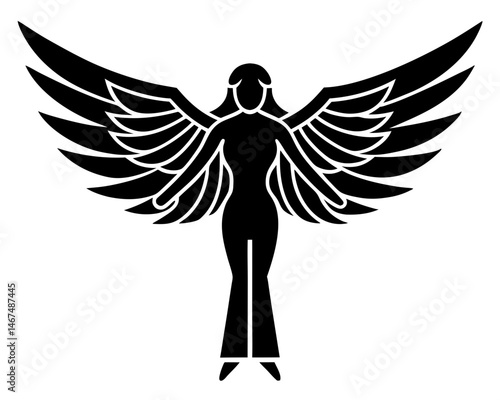 angel with wings