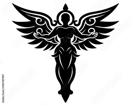 angel with wings