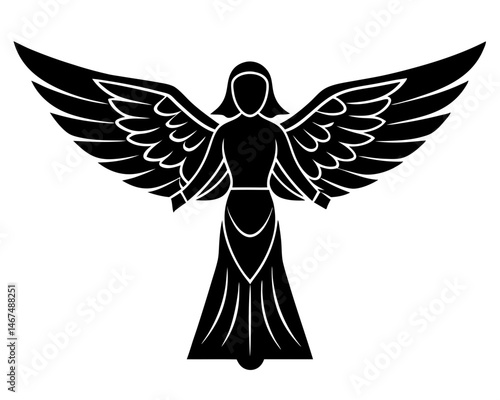 angel with wings