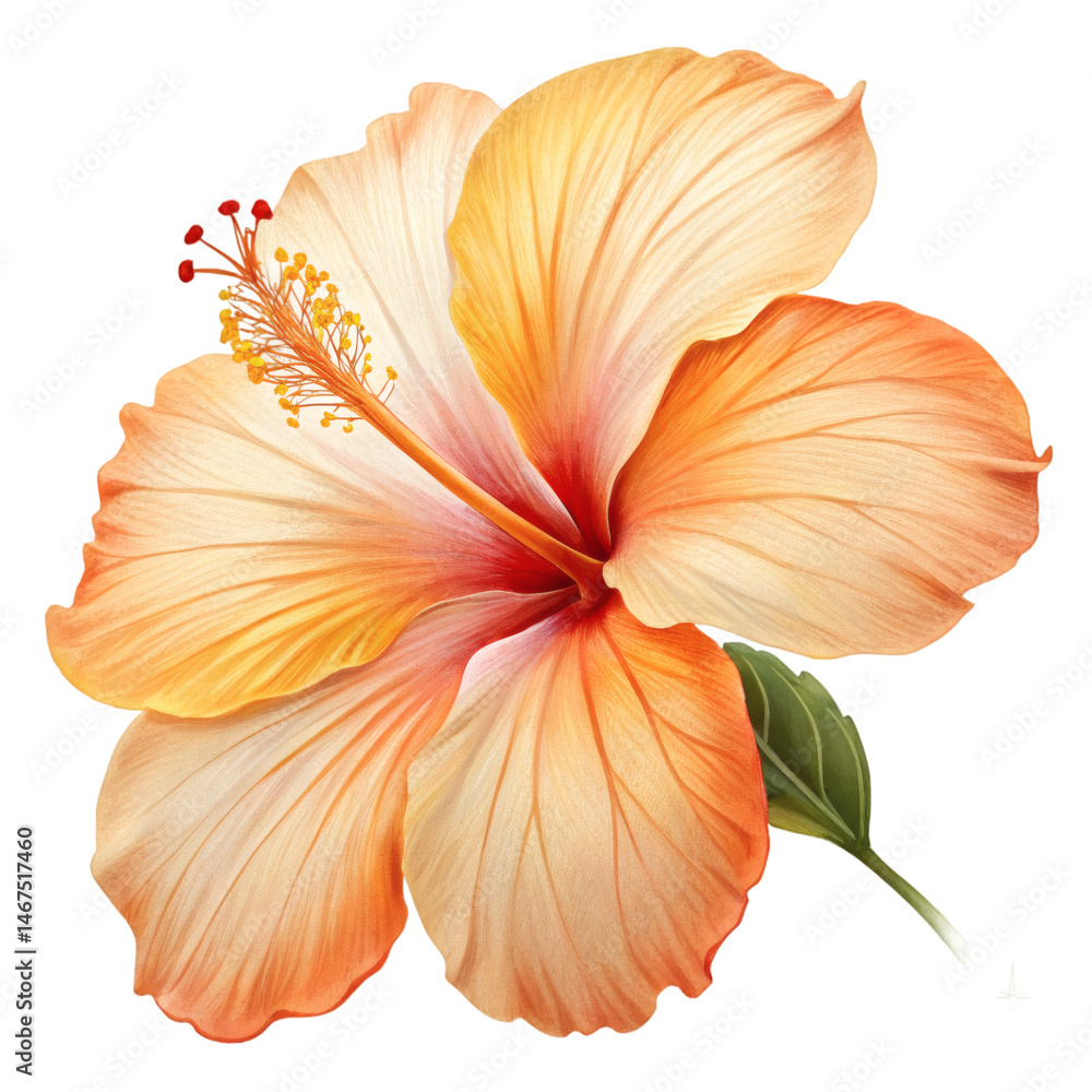 Fototapeta premium orange lily flower