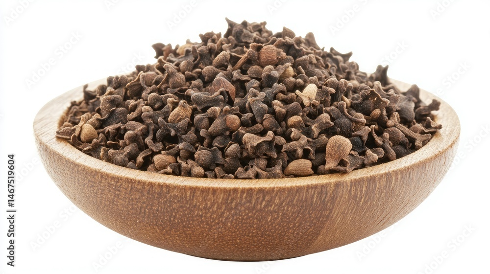 Clove in Wooden Bowl Clove in Wooden Bowl