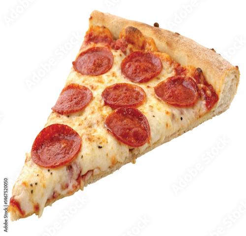 pizza isolated on white