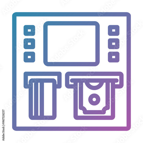ATM Machine Icon