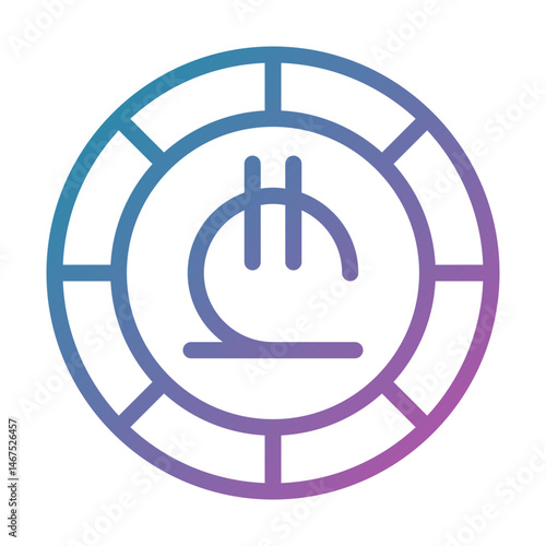 Georgian Lari Currency Symbol Icon