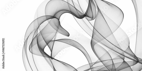 smoke in white background surrealistic, Abstract grey smoke on white background. Explosion dust isolated on white background. abstract art, movement of smoke fire design. light and shadows.