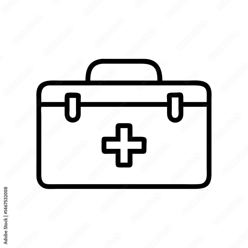 first aid kit on transparent background for web and graphic design first aid kit on transparent background for web and graphic design