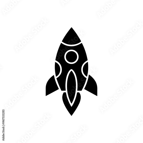 creative details Missile icon Vector Illustration