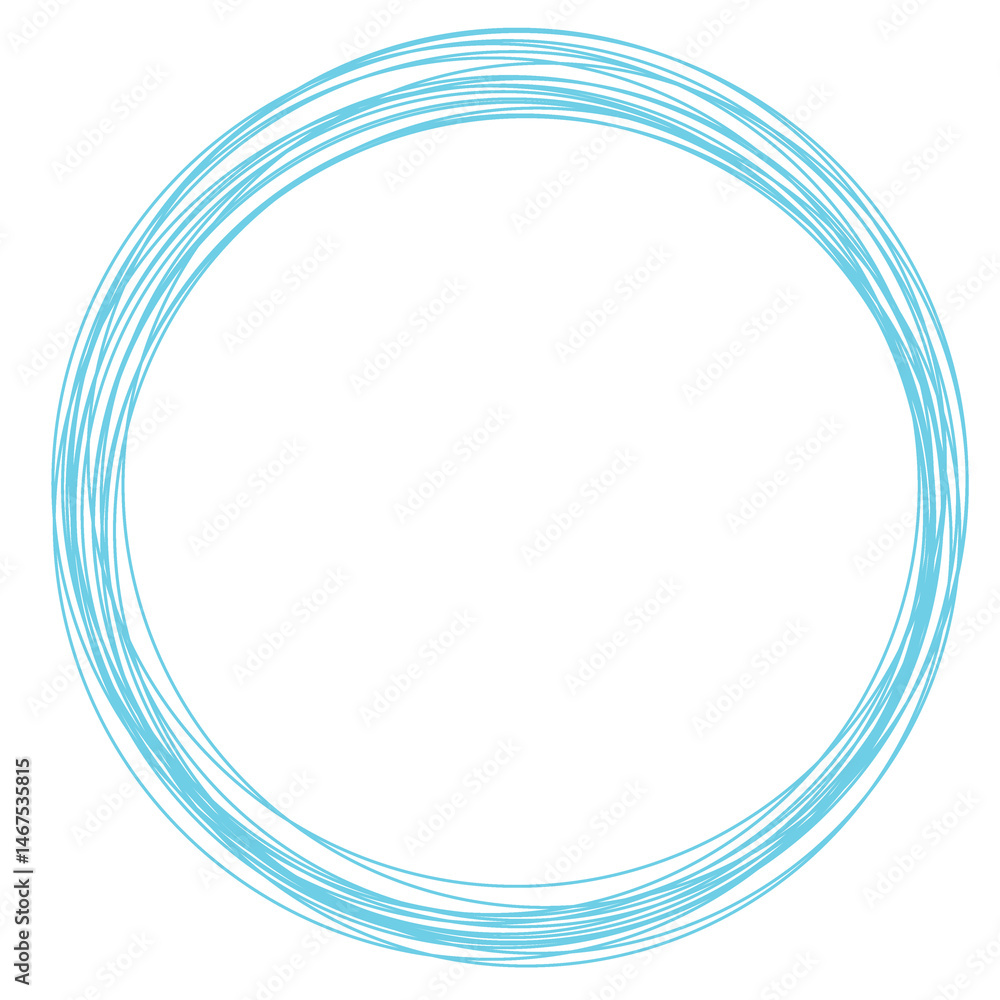 Circle Line Marking Illustration Doodle Highlights That Can Be Used For Sticker, Icon, Decorative, etc. | Marker circle with blue mint color Circle Line Marking Illustration Doodle Highlights That Can Be Used For Sticker, Icon, Decorative, etc. | Marker circle with blue mint color