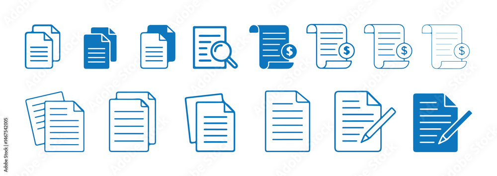 Big colorful document icon set. assignment icon. contract document icon. Clipboard concept. Vector illustration eps 10 Big colorful document icon set. assignment icon. contract document icon. Clipboard concept. Vector illustration eps 10