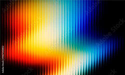 Vector Y2K Glass grainy Blurred black and white colors. Multicolored glass texture for banner, wallpaper, template, print.