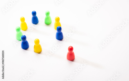 outstanding red of nine mixed team