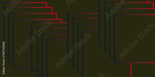 Vector Modern Abstract Squares Backgrounds . with a black and green metal color gradient. .Dark abstract background, texture with diagonal golden lines vector illustration.