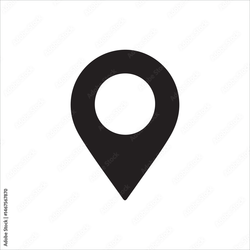vector map pointer icon vector map pointer icon