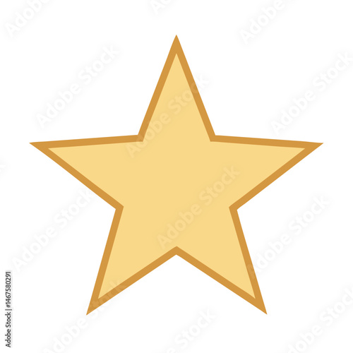Shining Star Illuminating the Night Sky, Symbolizing Hope and Dreams