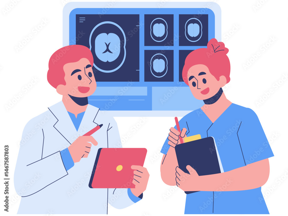 Doctor and Nurse Discussion Doctor and Nurse Discussion