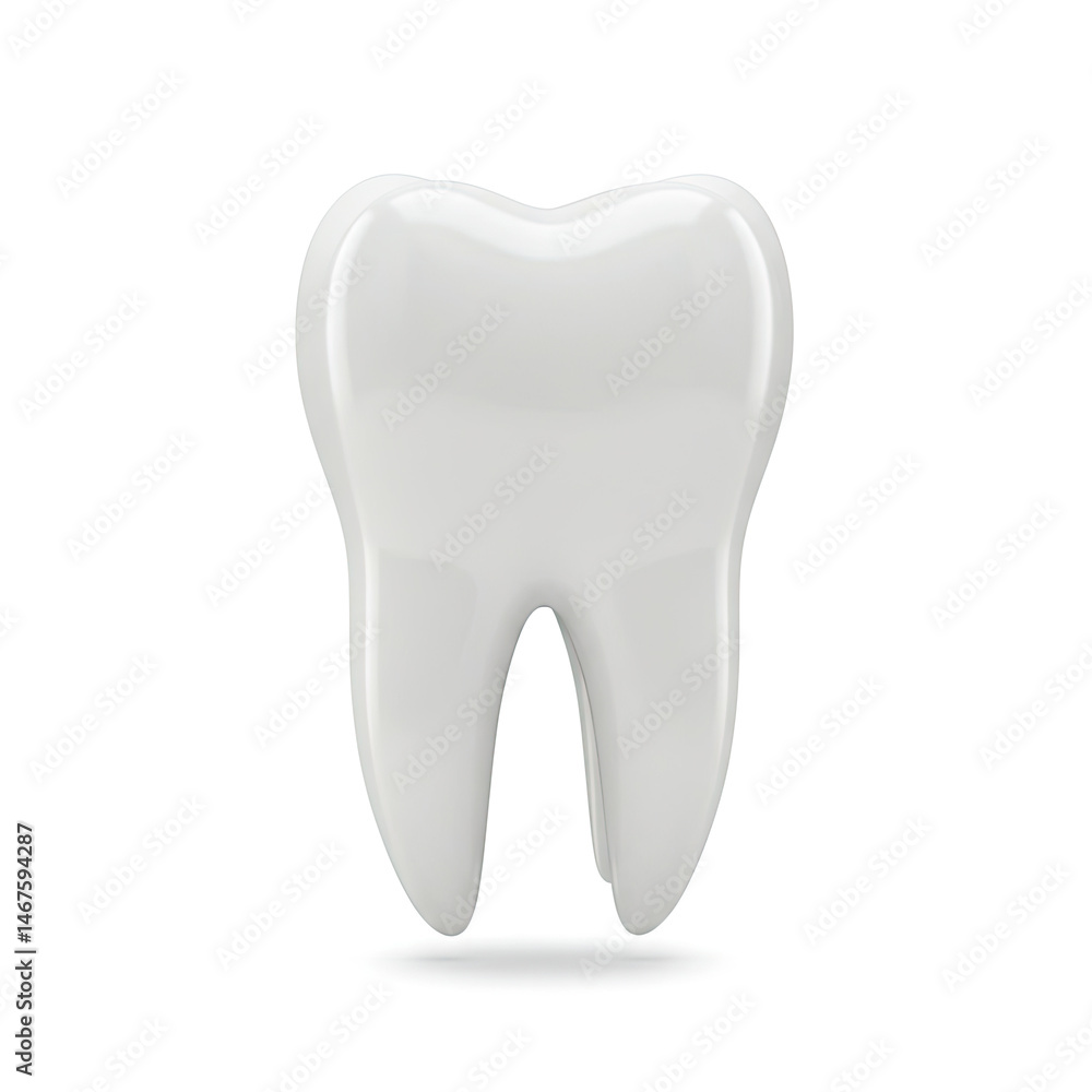tooth isolated on white tooth isolated on white