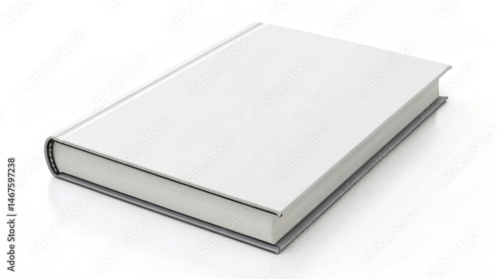 Blank hardcover book mockup Blank hardcover book mockup