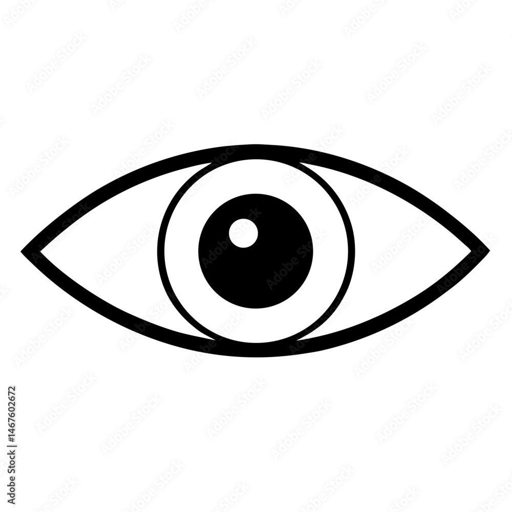eye vector illustration eye vector illustration