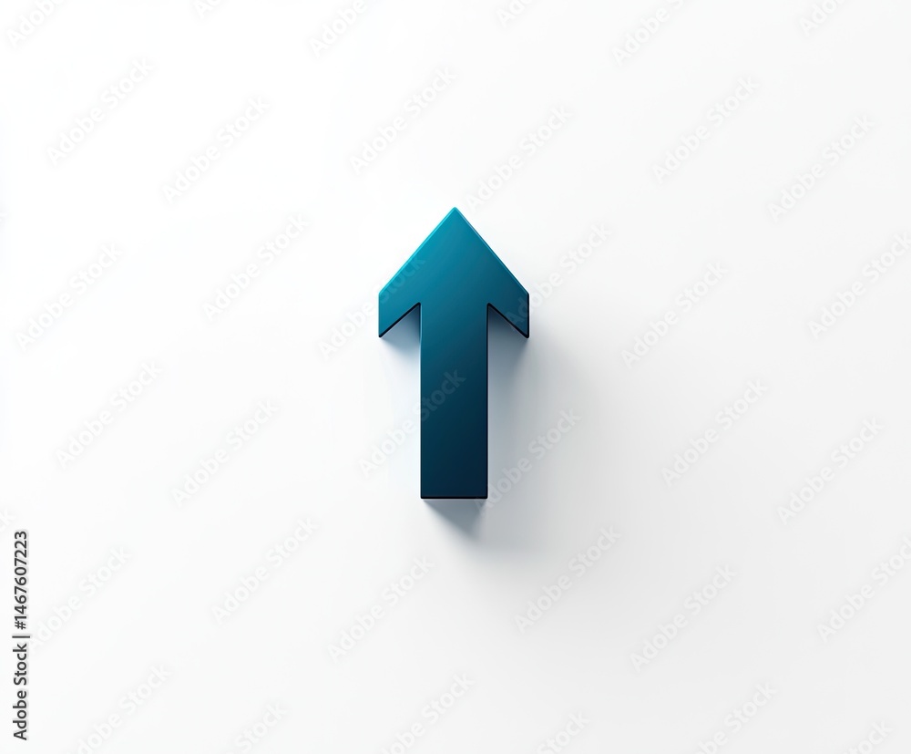 Dark teal arrow on white Dark teal arrow on white