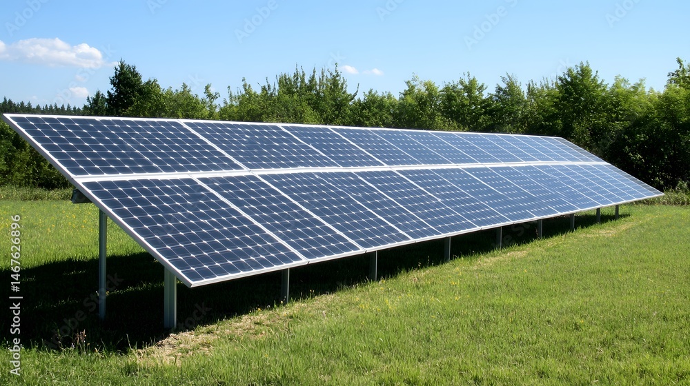 Solar panels shine under the bright sun, showcasing the power of renewable energy and sustainable solutions for a greener future. Solar panels shine under the bright sun, showcasing the power of renewable energy and sustainable solutions for a greener future.