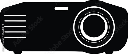 projector icon,projector for home theater projector, screen and multimedia projectors silhouette