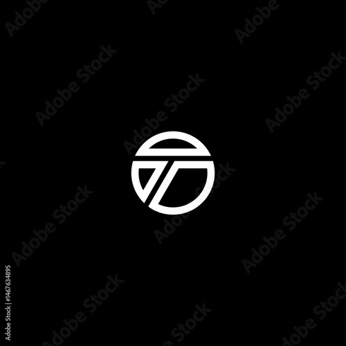 abstract letter t logo