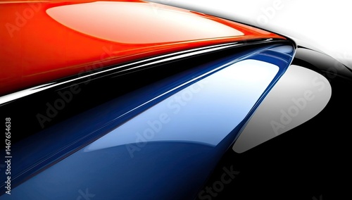 Abstract car body panel design