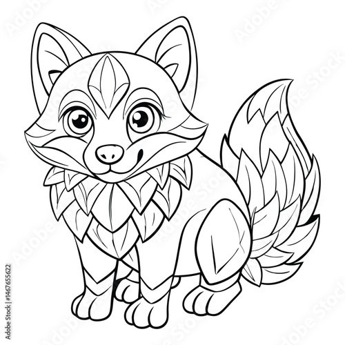 Arctic Fox Ice Carving with a Chisel