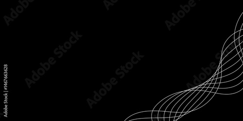 Abstract background with a glowing abstract waves. Abstract wave element for design. Digital frequency track equalizer, Futuristic background design. Light painting photography.