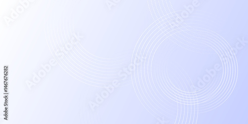 Abstract background with circle rings. Digital future technology concept. seamless pattern design template, editable radial seamless pattern made up of dashed lines. For background, backdrop, banner. 