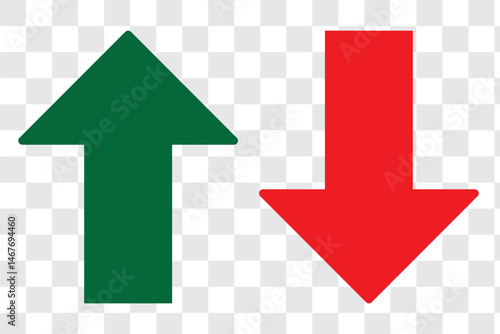 Up and down arrow icon in rounded corner. Upward and downward sign symbol