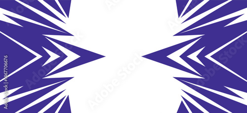 Abstract purple & white background with spikes and zigzag line amazing pattern with some copy apace area