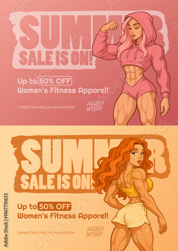 Summer Sale Women's Fitness Apparel