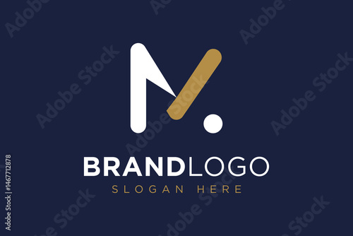 letter m logo icon vector design template concept
