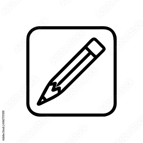 Pencil icons symbolize creativity and artistic expression. Essential for drawing, writing, and educational themes, these designs reflect the art of communication through simple tools.