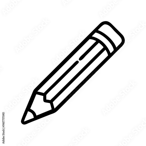 Pencil icons symbolize creativity and artistic expression. Essential for drawing, writing, and educational themes, these designs reflect the art of communication through simple tools.