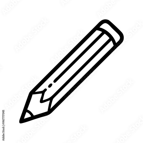 Pencil icons symbolize creativity and artistic expression. Essential for drawing, writing, and educational themes, these designs reflect the art of communication through simple tools.