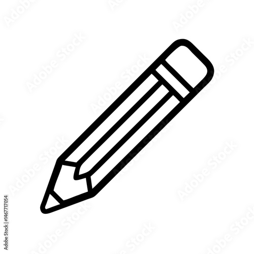 Pencil icons symbolize creativity and artistic expression. Essential for drawing, writing, and educational themes, these designs reflect the art of communication through simple tools.