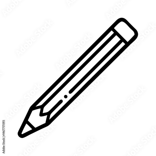 Pencil icons symbolize creativity and artistic expression. Essential for drawing, writing, and educational themes, these designs reflect the art of communication through simple tools.